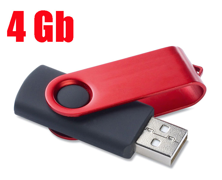 Memoria 4 Gb Usb  (+0,40 SIAE)