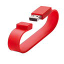 Chiavetta USB in braccialetto di silicone